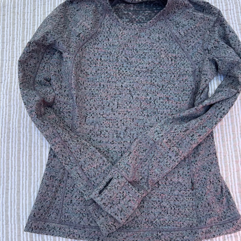 Lululemon runderful longsleeve 6, multicolor